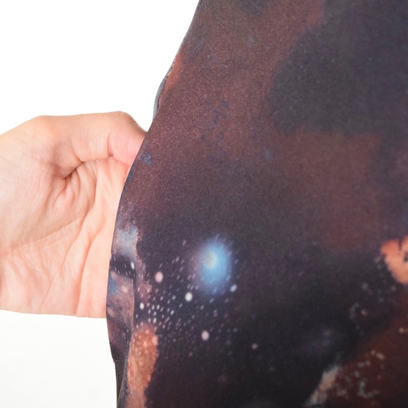 ❌SOLD❌Modcloth Galaxy Print Fit & Flare Dress - Picture 3 of 7